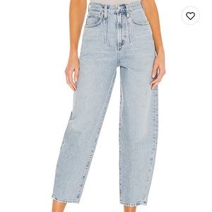 AGOLDE Balloon Dart Ultra High Rise Curved Taper